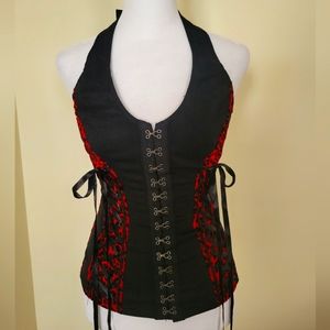 Corset halter top - NWT